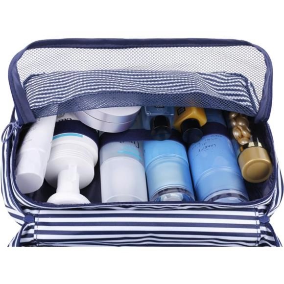 Hanging Travel Toiletry Bag Cosmetic Make up Organizer for Women Waterproof - Picture 3 of 6